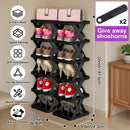Organizador Vertical de Sapatos com 96 Níveis – Economia Máxima de Espaço