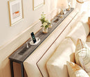 Mesa De Console Grleaf Com Altura Ajustável Com Tomadas