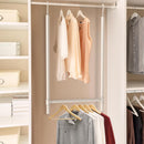 Kit 2 Varão ajustável para pendurar roupas Simple Houseware