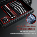 Kit Tapete Magnético de Couro Para Ferramentas