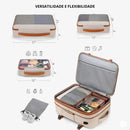Kit de Viagem Completo NovaTech™ - Mala de Bordo e Mochila