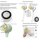 Escova Elétrica Corporal com 5 Cabeças, 4 Velocidades, Display Digital